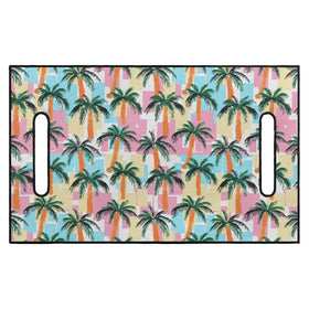 Generic Funny Palm Trees seat cover back view with full coverage