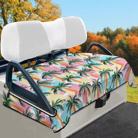 Generic Funny Palm Trees seat cover highlights winter warmth and insulation