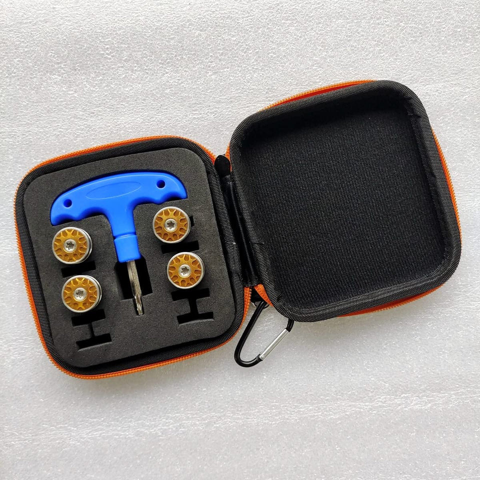 Generic gold golf weights for Odyssey Stroke Lab 2x5g balance adjustment.
