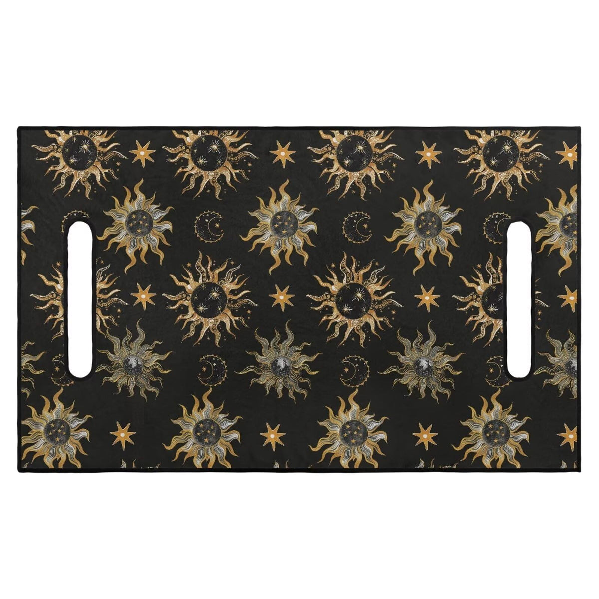 Generic Golden Winter seat cover showcases quick-drying fabric after rain.