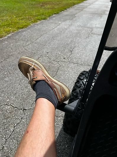 Generic golf cart foot pegs easy installation with common tools