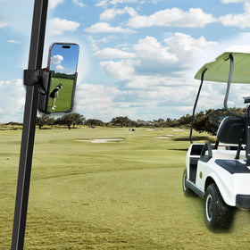 Generic golf cart phone holder dashboard mount keeps phone within reach