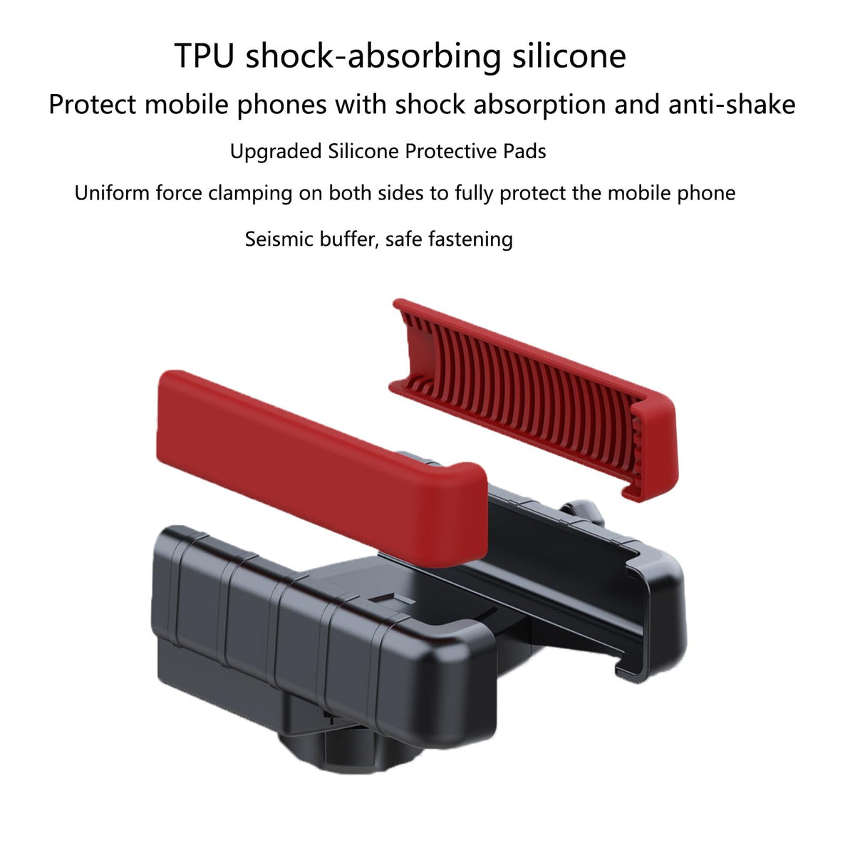 Generic golf cart phone holder enables GPS and score tracking on course