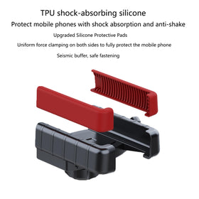 Generic golf cart phone holder enables GPS and score tracking on course