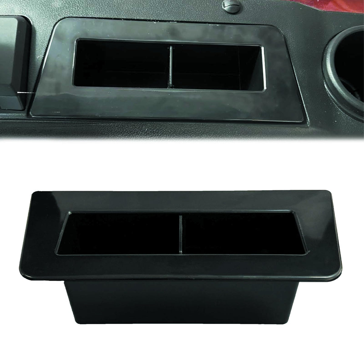 Generic golf cart phone wallet holder for Evolution D5 keeps essentials organized for Maverick and Ranger models.