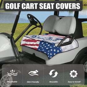 Generic Golf Cart Seat Blanket fits Club Car and most two-seater carts