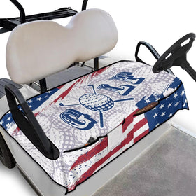 Generic Golf Cart Seat Blanket overview showing universal fit and plush comfort