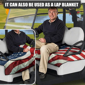 Generic Golf Cart Seat Covers easy to install and machine washable.