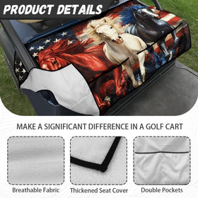 Thickened, tear-resistant fabric protects seats from wear and dirt.