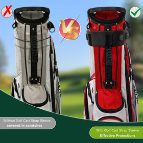 Generic Golf Cart Strap Sleeve easy-installation on cart strap.