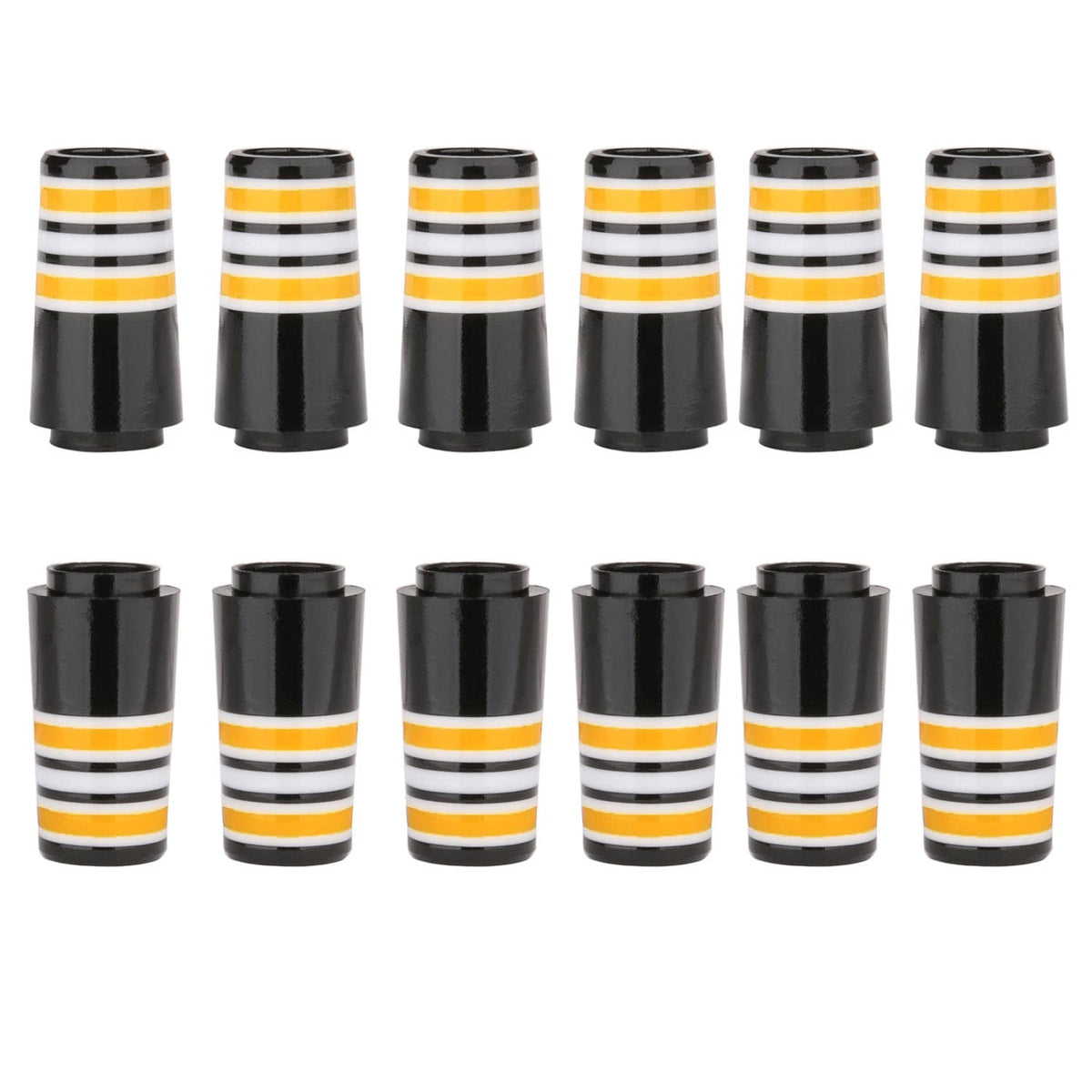 Close-up of 0.355 inch tip size on Generic ferrules.