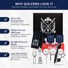 Generic Golf Gift Kit long and short tees for all clubs.