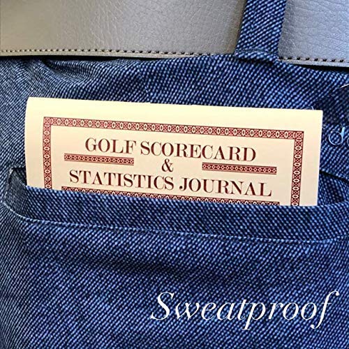 Generic golf scorecard book golf bag accessory keeps rounds organized.