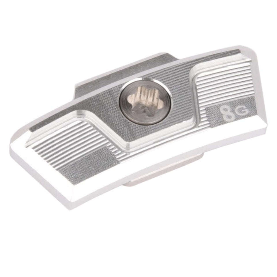 Generic golf slider 8g closeup showing adjustable weight for swing tuning