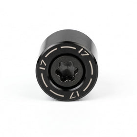 Generic golf weight 17g with circle and screw for easy balance adjustment on the club