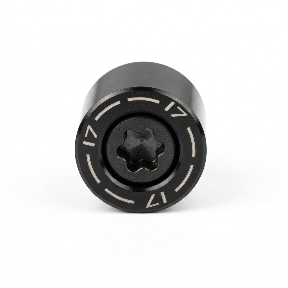 Generic golf weight 17g with circle and screw for easy balance adjustment on the club
