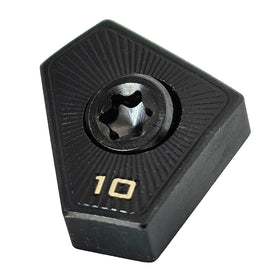 Generic 10g golf weight for Cobra Darkspeed on-driver close-up for precise swing tuning