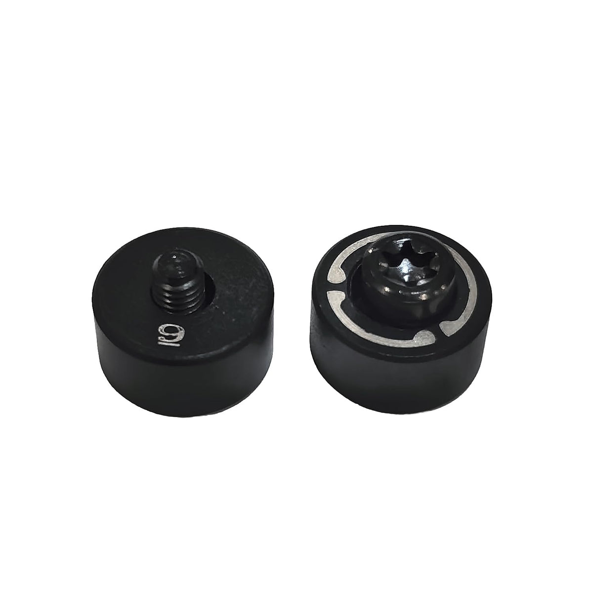 Generic golf weight packaging with two weights and screws included