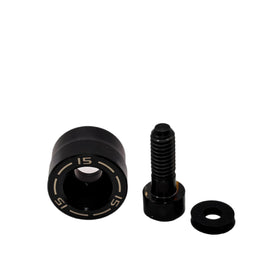 Generic golf weight 15g, Qi4D compatible, easy install for customizable swing balance.