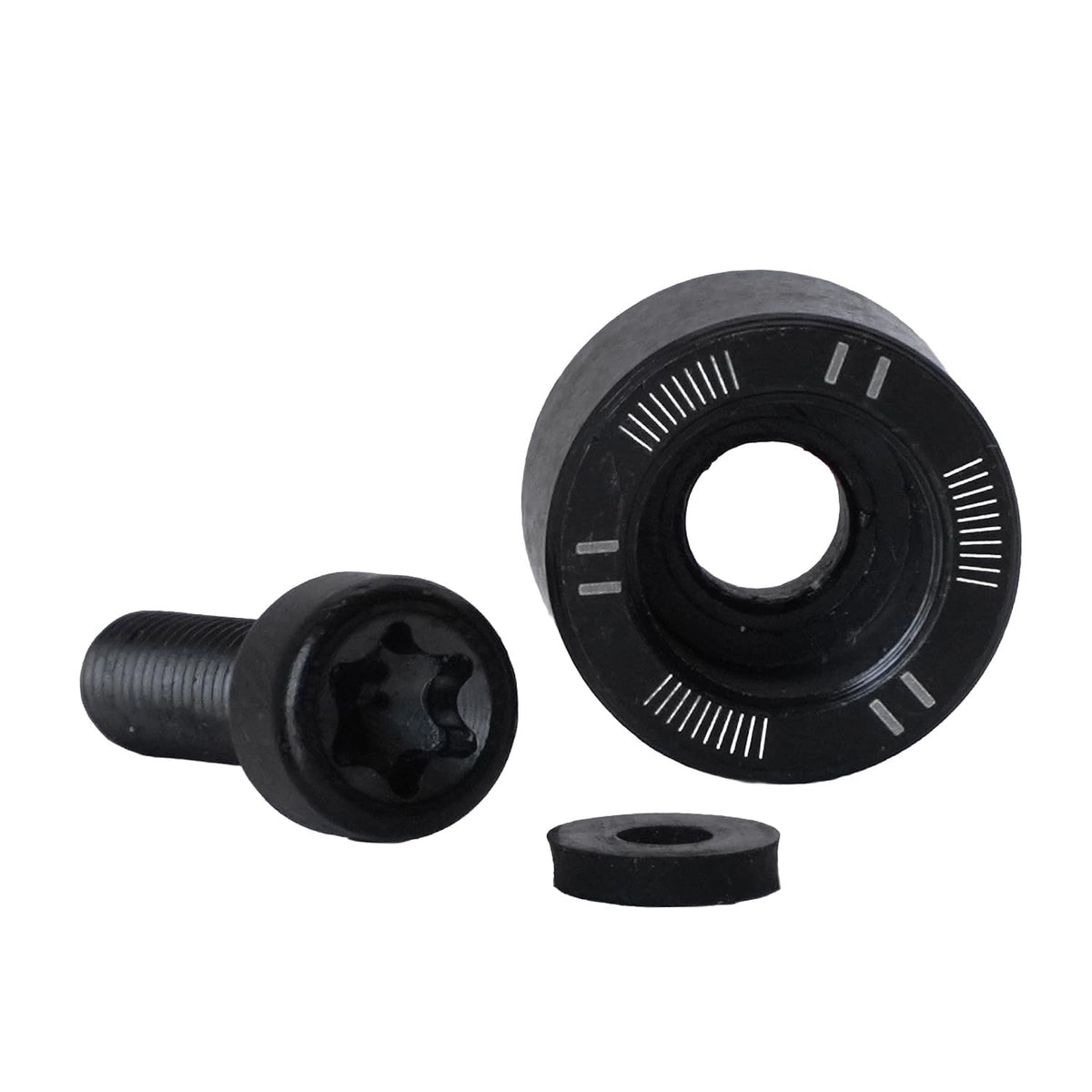 Generic golf weight screw for secure attachment and adjustable swing weight