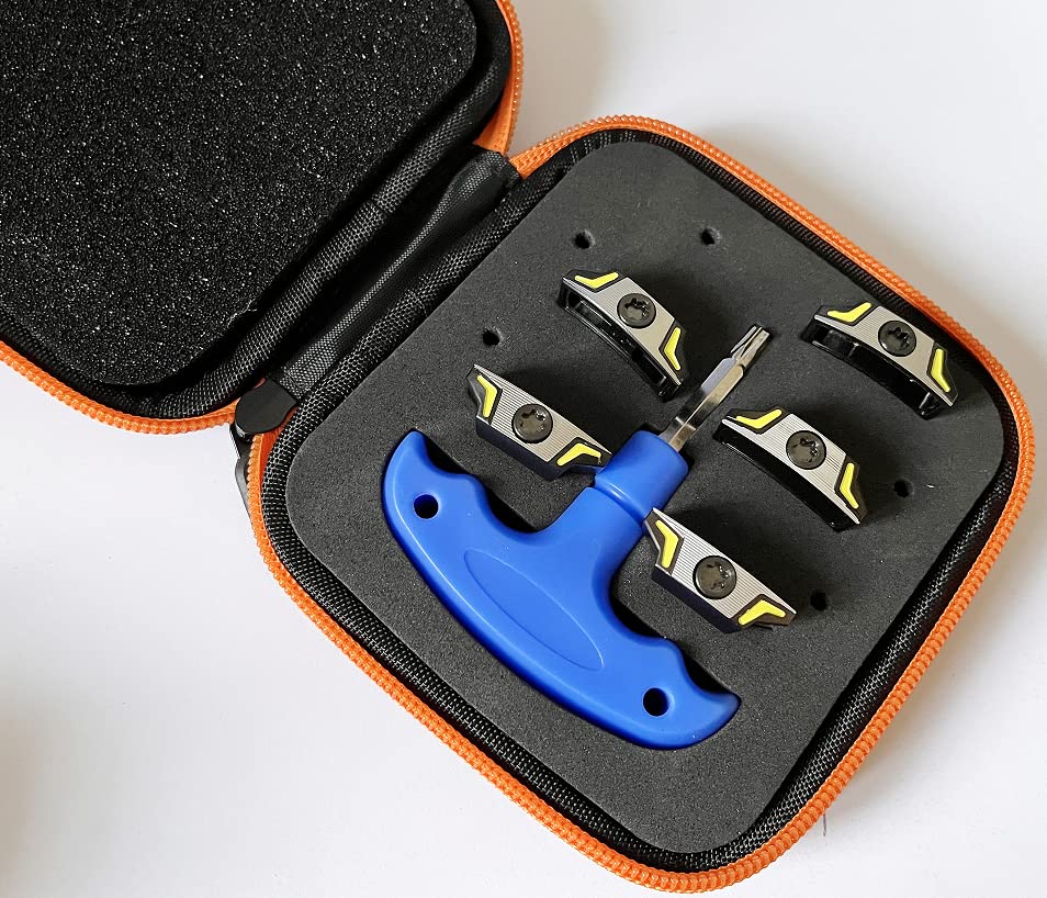 Generic golf weight screw case with five weights for Ping G430 drivers enhances tuning options.