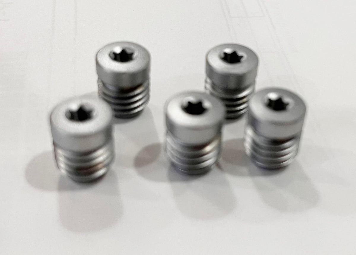 Generic golf weight screw kit for Ping irons enables swing-weight customization and fine-tuning