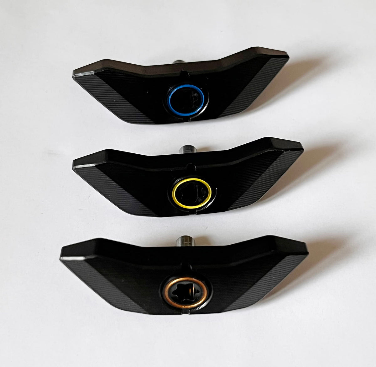 Case and tool included with the weight screw kit for easy replacement and storage.