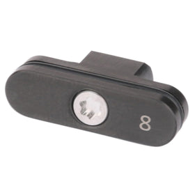 Generic case keeps weights organized and portable for on-course adjustments.