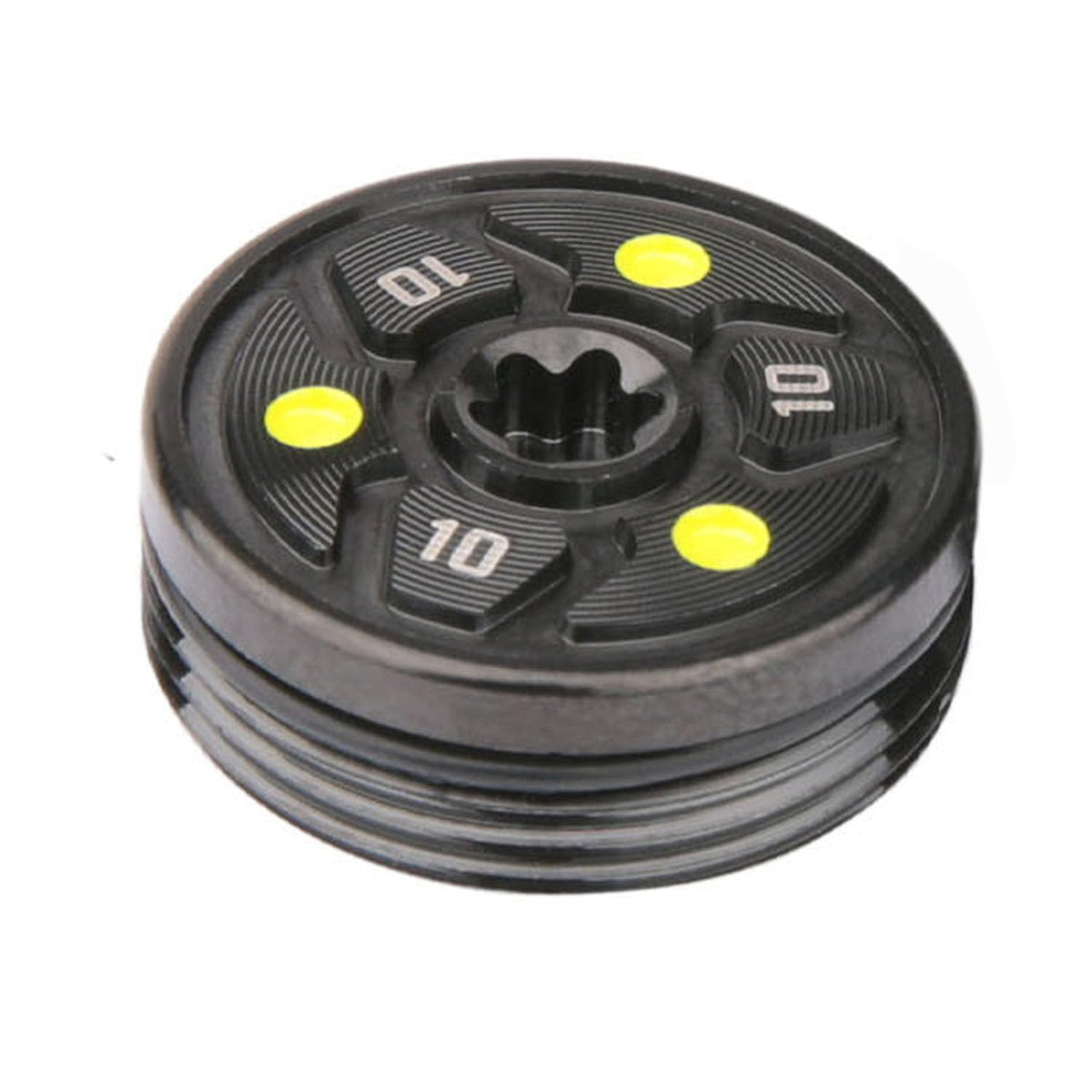 Compact case keeps weights organized and portable.