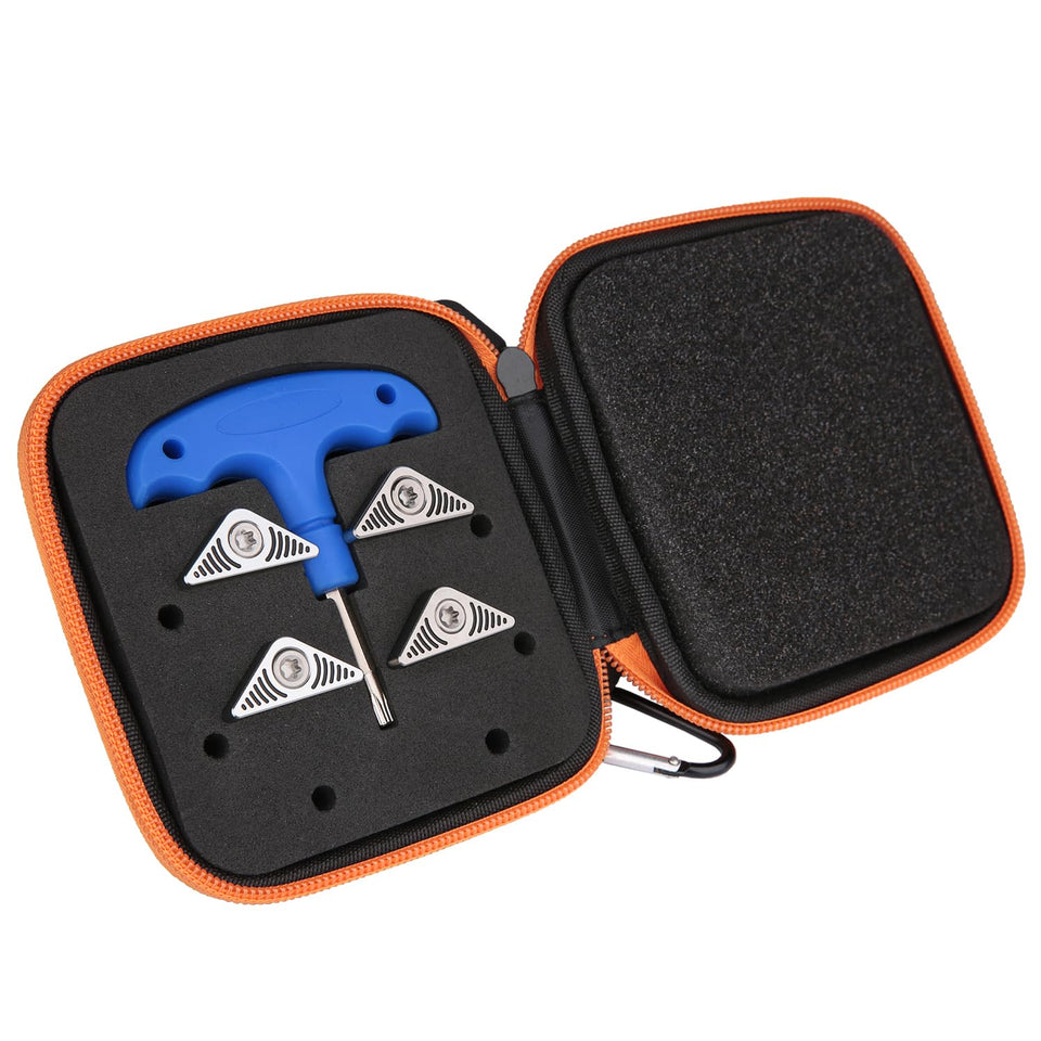 Generic golf weights kit with black 6g weight for driver customization