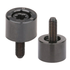 Four selected weights arranged for quick dial-in with Generic golf weights kit.
