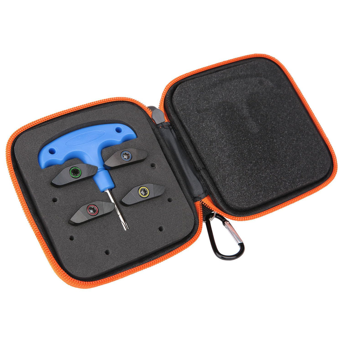 Generic Golf Weights kit on driver for adjustable setup.