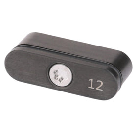 Close-up of 24mm x 7mm weight size for precise tuning on Odyssey