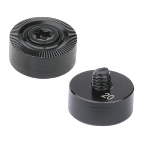 Generic golf weights kit with wrench and case for on-course adjustments.