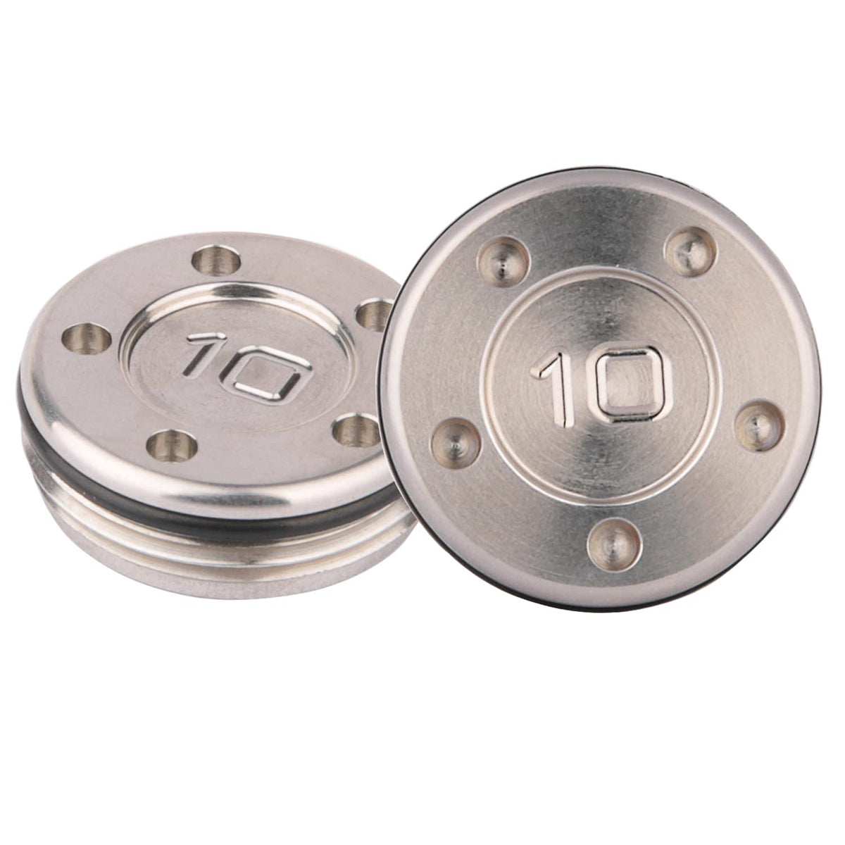 Generic O-ring sealed weights keep moisture out during rounds