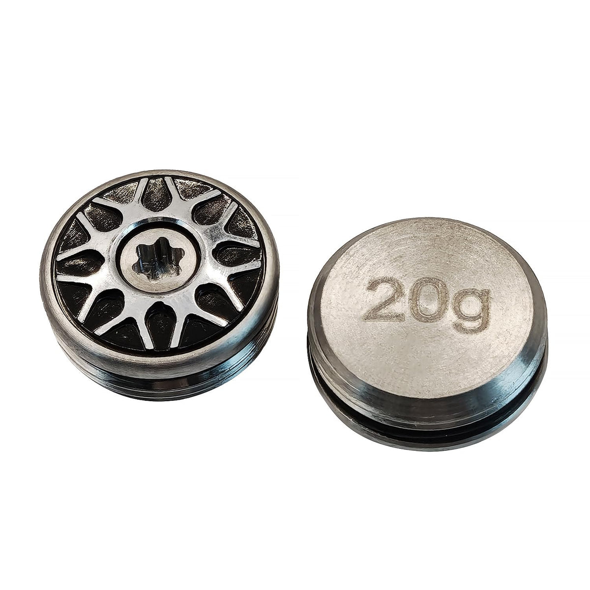 Generic golf weights, 20g pair, for Odyssey Stroke Lab putters to customize balance.