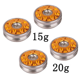 Generic golf weights case keeps weights organized during transport.