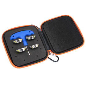 Generic Ping G430 golf weights laid out for tuning options