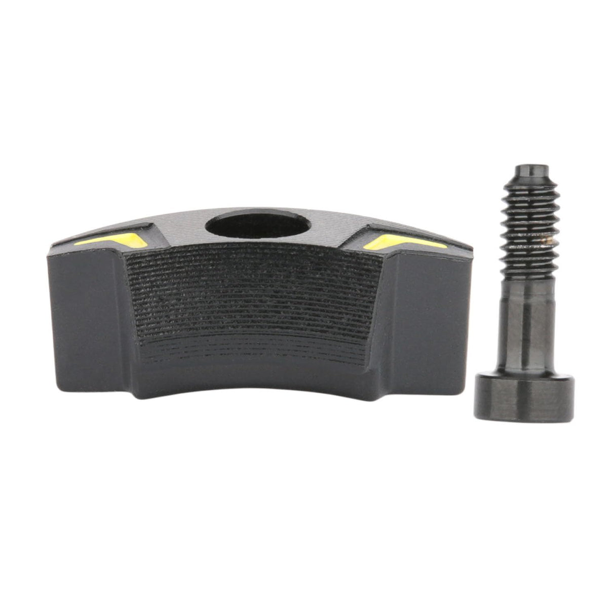 Wrench and case included for quick on-course weight changes.