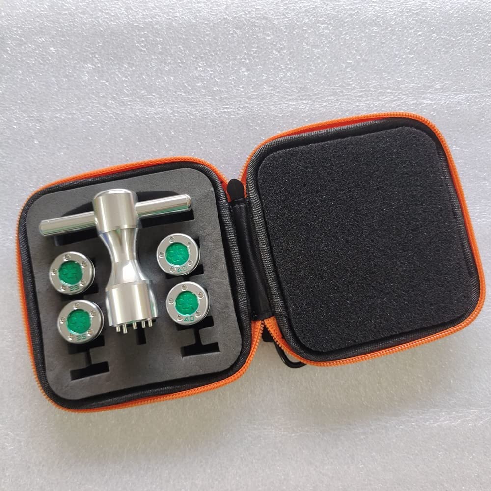 Generic Green Clover weights 2x35g 2x40g ready for precise swing weight tuning.