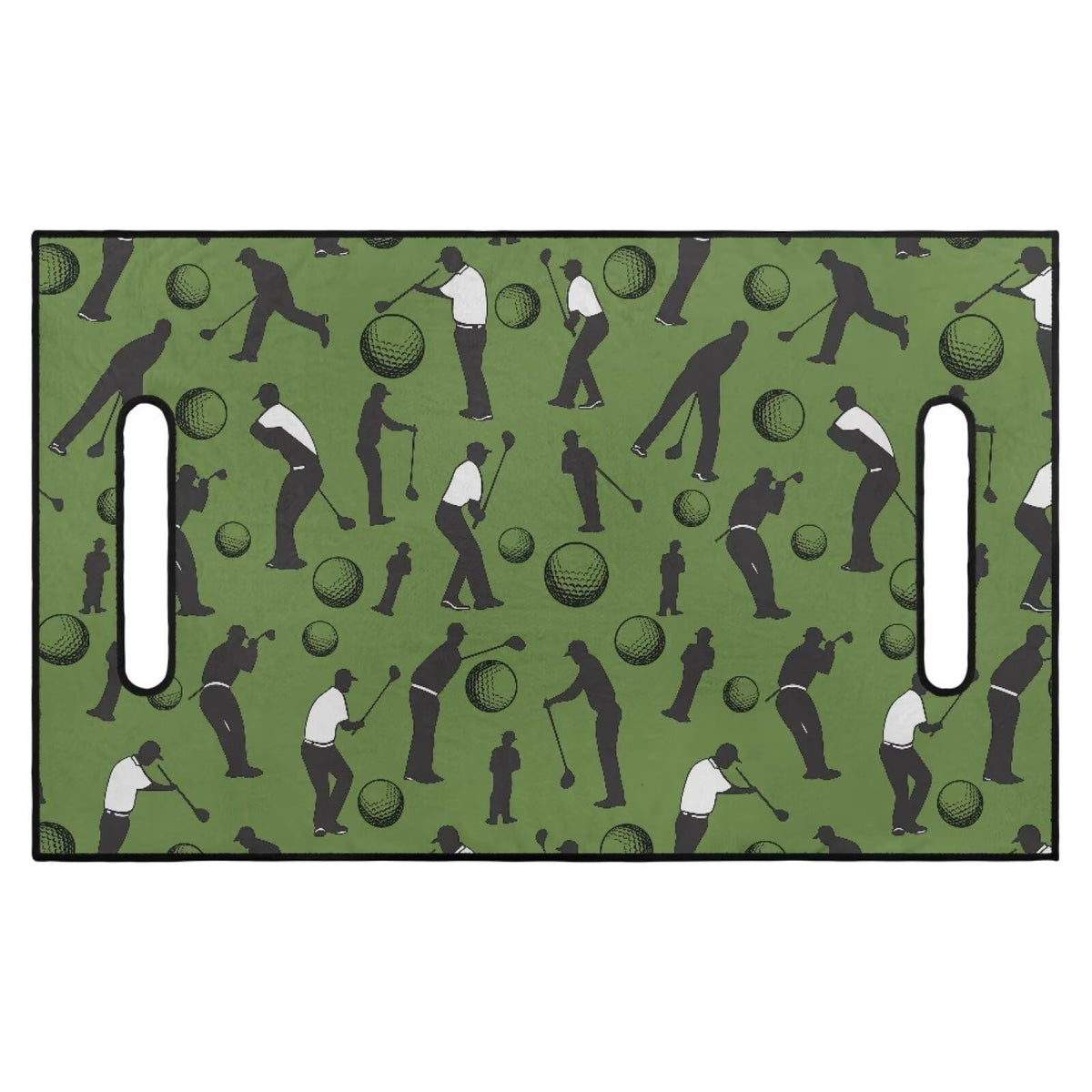 Generic Green Golfer waterproof golf cart seat cover protects upholstery from snow and spills
