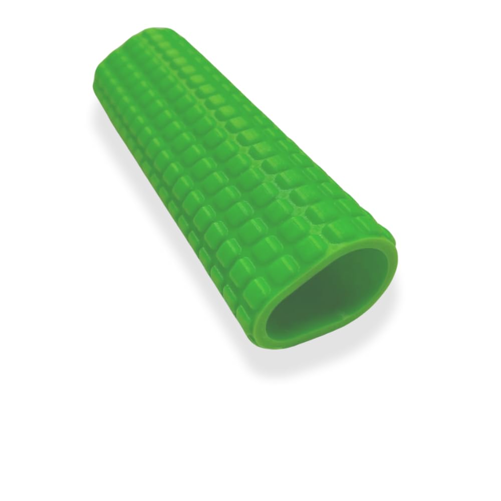 Generic handle grip for ZÜCA disc golf carts in neon green; enhances comfort and control on rugged terrain.