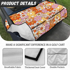 Generic Hippie Flowers easy-install design and machine-washable fabric for quick care.