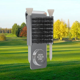 Generic Iron Scrub Pro ball marker duo for spare marks during play.