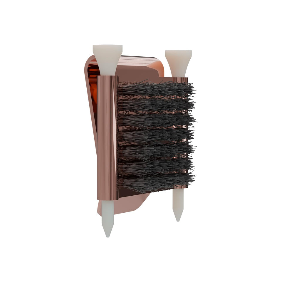 Generic Iron Scrub Pro brush for groove cleaning on golf clubs.