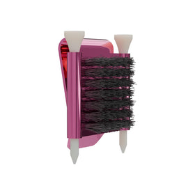 Generic Iron Scrub Pro golf club brush cleans grooves for smoother shots