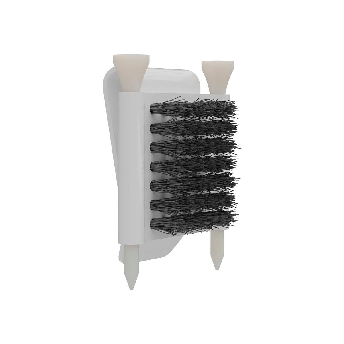 Generic Iron Scrub Pro golf club cleaner brush maintains grooves on the go