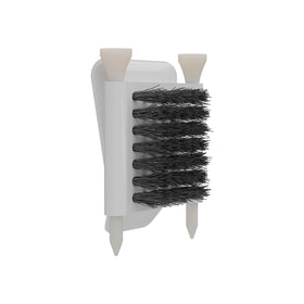 Generic Iron Scrub Pro golf club cleaner brush maintains grooves on the go