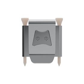 Generic Iron Scrub Pro tee holder keeps tees accessible during rounds.