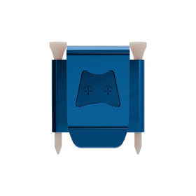 Generic Iron Scrub Pro tee holder keeps spare tees within easy reach during rounds.